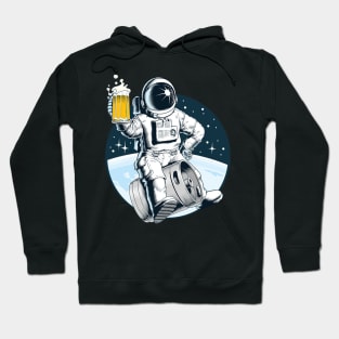 Astronaut Beer Hoodie